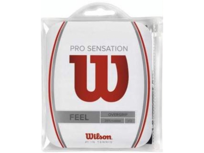 Confezione da 12 pz. overgrip wilson sensation neri