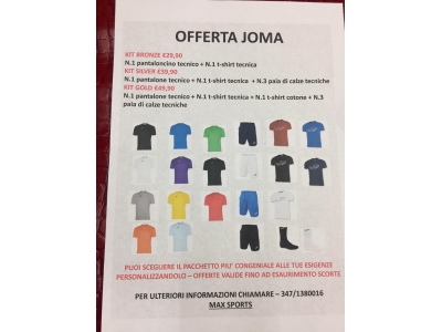 kit joma bronze