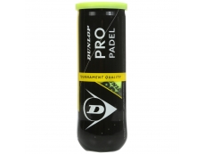 Tubo palline padel dunlop pro da 3