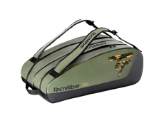 Portaracchette Tecnifibre endurance tour x12 mod.2024 Kaki